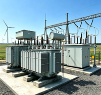 Transformateur de distribution de puissance triphasé 480V immergé dans l'huile PENGTAI 40 MVA