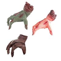 Halloween Plastik Elektrische Krabbelnde Zombie-Hand mit Sprachsteuerung und Induktion für Spukhäuser und Bars als Scherzartikel