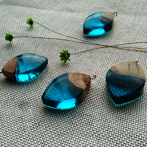 NE-14424, индивидуальное художественное ожерелье, длинная цепочка на свитер, бутик, деревянное ожерелье из смолы, оптовая продажа - Product Image 5