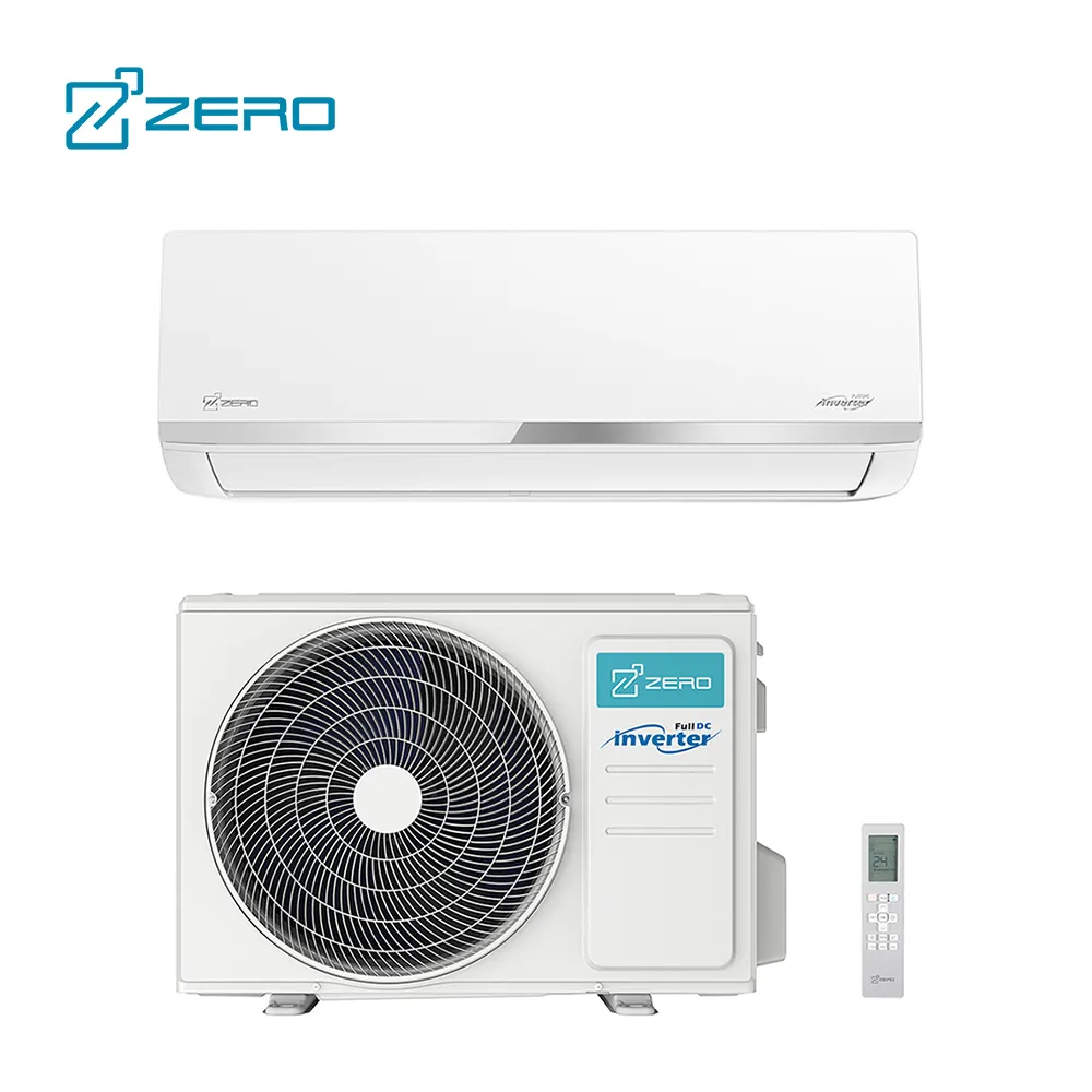 Fornitore di Z-PRO a marchio ZERO 12000btu Mini Split AC condizionatori d'aria a parete camera condizionatore elettrico DC R410A 1800 220