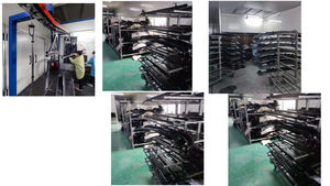 Séparateur avant HS en plastique 3 pièces lèvre de pare-chocs avant pour <span class=keywords><strong>Ford</strong></span> <span class=keywords><strong>Focus</strong></span> berline à hayon 2010 <span class=keywords><strong>2011</strong></span> 2012 2013 2014 - Product Image 3