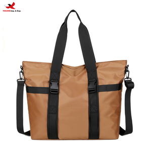 Sac fourre-tout grande capacité RTS pour voyage et sport, sac de rangement portable tendance avec fermeture éclair, sac de sport - Product Image 2