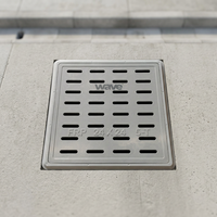 Couvercle de manhole carré personnalisé en FRP/BMC, couleur au choix, 24x24, 5-T, anti-corrosion, pour usage routier, qualité ingénierie, haute visibilité