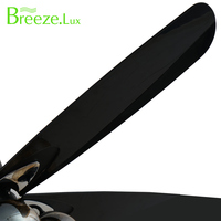 Breezelux 55 "5 Aspas Decorar Control remoto Ventiladores de techo Lighttraditional Ventiladores de techo de lujo con luz