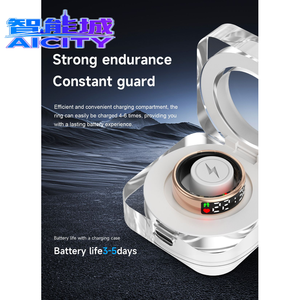 Boîte mystère Sheng Qiong Smart Ring <span class=keywords><strong>avec</strong></span> étui de chargement et accessoires, <span class=keywords><strong>appareil</strong></span> intelligent d'occasion pour collection et revente - Product Image 4