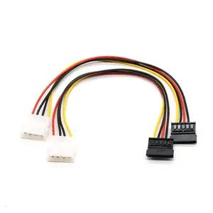 Wavelink Molex Cable Molex 4PIn Cable PH5.08mm 4Pin To SATA Cable For Computer