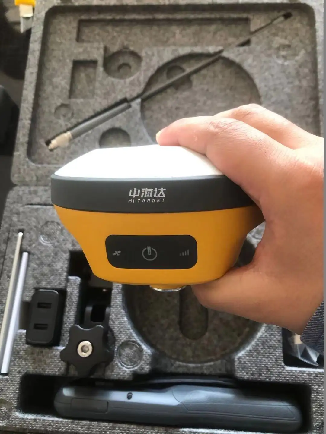 Hi Target V200 V10Pro Pelacakan Gps Google Berkinerja Tinggi Penerima Gnss Rtk