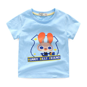 Children's Custom Cartoon Printing High Quality T-<b>Shirts</b> <b>Import</b> <b>From</b> <b>China</b> - Product Image 2