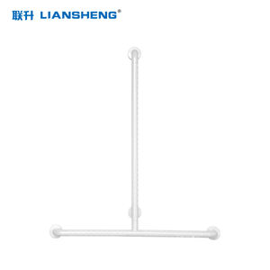 <span class=keywords><strong>Barre</strong></span> <span class=keywords><strong>d</strong></span>'appui murale antibactérienne <span class=keywords><strong>pour</strong></span> personnes handicapées avec kit <span class=keywords><strong>d</strong></span>'installation, <span class=keywords><strong>barre</strong></span> <span class=keywords><strong>d</strong></span>'appui avec support, type T inversé, main courante résidentielle - Product Image 2