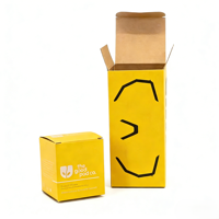 Boîtes en papier avec pelliculage brillant, logo personnalisé, emballage pour jouets avec fenêtre transparente et impression en relief