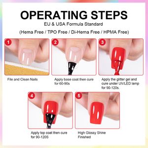Set <span class=keywords><strong>Professionale</strong></span> di Smalti <span class=keywords><strong>Gel</strong></span> BOZLIN, Senza HEMA e TPO, Lunga Durata, Etichetta Privata Personalizzata, 150 Colori - Product Image 4