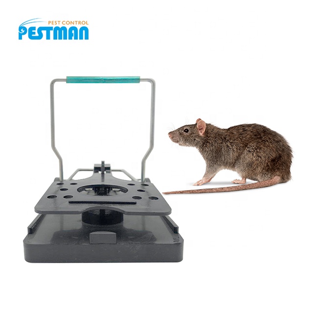 Pestman Высококачественная пластиковая ловушка для крыс, ловушка для грызунов и мышей для борьбы с вредителями