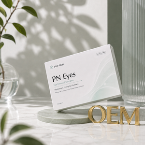 ผลิตภัณฑ์บำรุงรอบดวงตา PN Eyes สูตรเพิ่มความกระจ่างใส ยกกระชับ และเติมความชุ่มชื้น ลดรอยคล้ำและริ้วรอยเล็กๆ ขายดี รับผลิตแบบ OEM สำหรับแบรนด์ส่วนตัว - Product Image 3