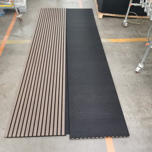 High Quality 4*8ft Acoustic Wood Panel Acoustic Panel Wood Acoustic Wood <strong>Wall</strong> Panel - Product Image 3