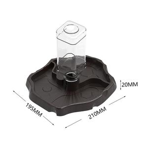 Dispensador de Agua y Alimentador Automático 2 en 1 para Reptiles, Bandeja de Agua y <span class=keywords><strong>Comida</strong></span> para Tortugas, Accesorios para Terrarios, Tazón de Agua para Mascotas Pequeñas - Product Image 3