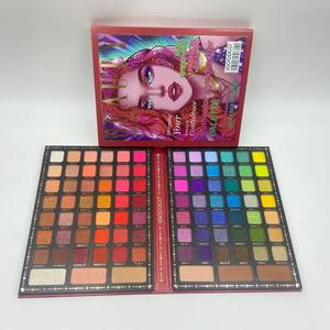 Paleta de sombras de ojos mate a prueba de agua, mineral, 90 colores, tono de piel claro, forma de polvo para artistas de belleza, venta al por mayor - Product Image 4