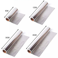 Papier d'aluminium alimentaire de qualité alimentaire 8011 pour la cuisine, rouleau de papier d'aluminium pour l'emballage alimentaire