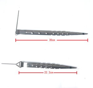 Pinzas para carbón de shisha de acero inoxidable de alta resistencia con resorte para accesorios de cachimba - Product Image 3