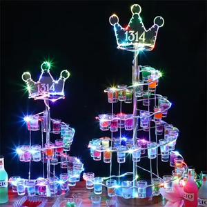 Disco Bar & Discothèque Lumière LED Décor ACryl Refroidisseur <span class=keywords><strong>Vin</strong></span> & KTV Titulaire Verre à liqueur pour les fêtes - Product Image 2