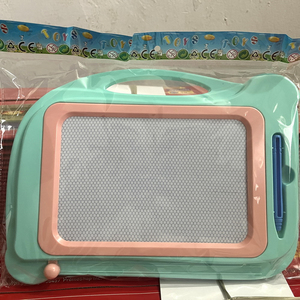 All'ingrosso giocattolo per l'apprendimento educativo per bambini in plastica colorata per scrivere fai da te pittura scarabocchio cancellabile piccolo tavolo da disegno magnetico - Product Image 6