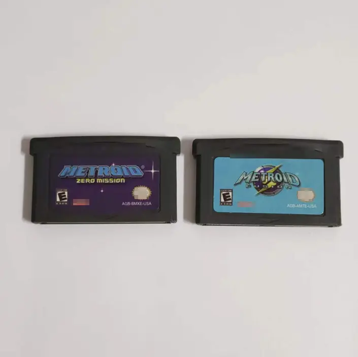 Metroid Fusion Video Game Cartridge Card for For GBA for GameBoy Advance SP games