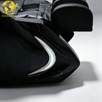 Fauteuil de massage 4D Shiatsu pour salon de coiffure avec airbag pour les bras et les jambes, capsule spatiale et spa capillaire