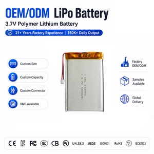 IEC62133 Sertifikalı 1200mAh Polimer Pil 404060 3.7V 1C Deşarjlı Akülü Elektrikli Budama Makası Bahçe Aleti Li-Po Hücre - Product Image 1