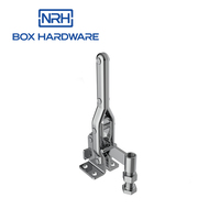 Acier inoxydable/fer pince à bascule réglable loquet robuste pour machine industrielle 3206-125