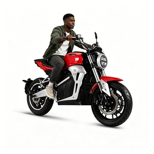 Moto électrique de course V8 72V économique haute puissance, vitesse maximale 80 km/h, 3000W, haute performance pour adulte - Product Image 1
