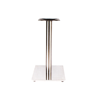 Pieds de meubles en acier inoxydable au design moderne pour comptoir, table, bar de cuisine, accessoires avec installation facile et robuste