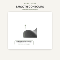 Almohada de espuma viscoelástica para piernas, fabricante OEM, cojín ergonómico para reposapiernas, logotipo personalizado, marca privada
