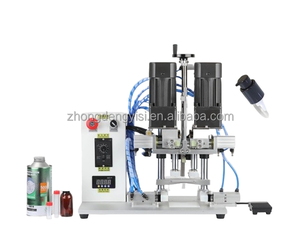 Machine de scellage semi-automatique électrique de bureau pour bouteilles en plastique, canettes et bouteilles en verre, avec système de capsulage rotatif pour applications alimentaires et de boissons - Product Image 6