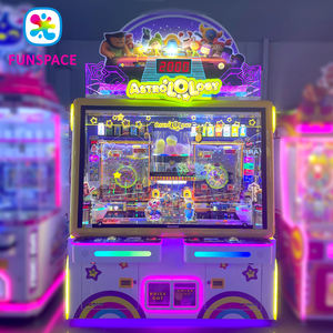 Funspace Indoor Arcade Redemption Tickets Máquina <span class=keywords><strong>de</strong></span> juego Premio <span class=keywords><strong>de</strong></span> regalo que funciona con monedas 2 Palyers Bead Pushing Game Machine - Product Image 6