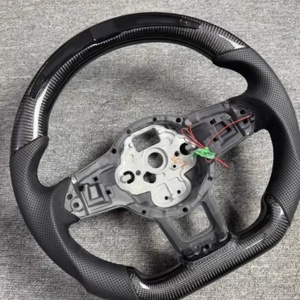 Volant en fibre de carbone forgé avec écran LED pour Volkswagen <span class=keywords><strong>Golf</strong></span> VW <span class=keywords><strong>Golf</strong></span> 6 <span class=keywords><strong>Golf</strong></span> 7 MK6 MK7 5GTI Polo GTS GTD <span class=keywords><strong>GT</strong></span> ER CCR-line - Product Image 6