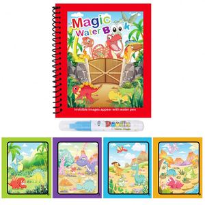 Reusable Magic Water Drawing <b>Book</b> for Kids Preschool <b>Educational</b> Coloring Pad, Reversible Doodle Activity <b>Book</b> for Children - Product Image 2
