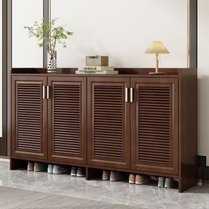 <b>Shoe</b> Cabinet With <b>Door</b> Waterproof Dustproof Storage For Indoor Balcony Villa Use - Product Image 2