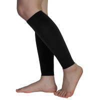 Manchons de compression pour mollets unisexes, haute élasticité, logo personnalisé, 20-30 mmHg, soutien des jambes, soulagement de la douleur, varices