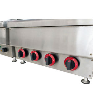 Estufa de Gas Comercial de 4 Quemadores, Portátil, de Acero Inoxidable con Cubierta de Vidrio para Cocina, Cocina de Gas Inteligente a Gas LP - Product Image 6