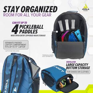 BSCI Factory Custom Logo Sports <b>Backpack</b> Pickleball Bag nylon Multifunction Training <b>Satchel</b> Racket - Product Image 3