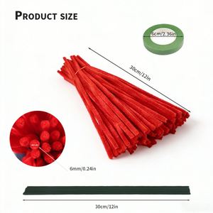 Kit de fleurs 3D en forme de cœur en épanouissement, en fil de fer sculptural, cadeau d'amour parfait pour la Saint-Valentin, la Fête des Mères et toutes les occasions spéciales - Product Image 2