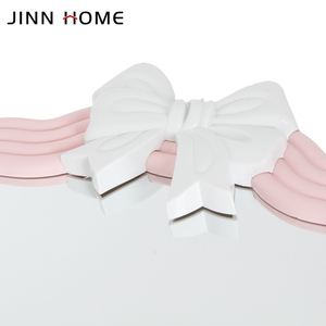 Miroir <span class=keywords><strong>rond</strong></span> en plastique de style Art déco avec motif ondulé et fonctionnalité personnalisée pour la décoration murale du salon à la maison - Product Image 3