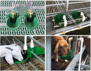 Bebedero automático para ovejas con válvula de cobre para montar en cercas de ovejas - Product Image 3