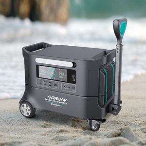 Power Bank 2kw 2kwh Lithium Ion <b>Battery</b> MPPT Controller External Flashlight Portable Station 2000wh Solar Generator Sol - Product Image 1