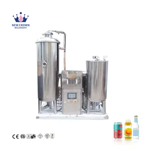 Hot Sale User Friendly Double Tank Carbonated Drink Soft Drink CO2 Mixing Machine