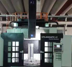 VTL2000ATC+C Fanuc 중형 트윈 스핀들 CNC 수직 선반 - Product Image 5