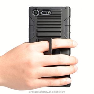 เคสฝาหลัง PC TPU แบบไฮบริดสำหรับ Sony Xperia XZ เคสที่จับแม่เหล็ก G8142ระดับพรีเมียม - Product Image 6