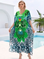 Nouvelle arrivée : Robe kaftan d'été pour femme, robe maxi en coton uni, robe de plage, robe de soirée, robe de vacances, robe de plage pour la plage