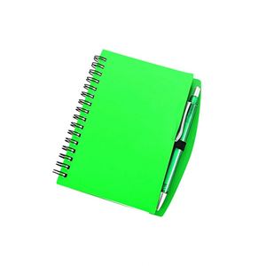 Custom Promotional Business Office Gifts A6 Coil Notebook PP Cover Spiral Advertising Loose-<b>Leaf</b> Note Book with Ballpoint Pen - Product Image 4