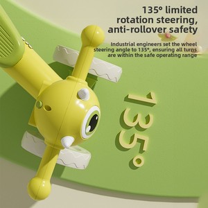 Monopattino Senza Pedali per Bambini da 2 <span class=keywords><strong>a</strong></span> 4 Anni, <span class=keywords><strong>a</strong></span> Quattro Ruote, in Plastica, Regalo - Product Image 5