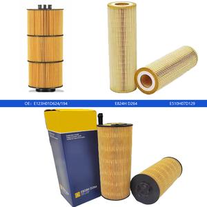 กรองน้ำมันเครื่องคุณภาพสูงสำหรับรถบรรทุก OEM รุ่น E123H01D624/E123H01D19+ E824H D264+E510H07D129 สำหรับรถบรรทุกหนัก MAN - Product Image 2